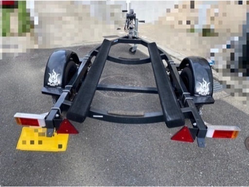 ジェットスキーボートトレーラー軽トレーラー車検残り