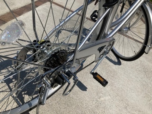 シティサイクル 26インチ 変速6段 オートライト 21Technology 緊急値下げ中 自転車 26インチ LEDオートライト 