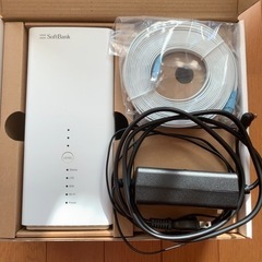 Softbank Air ターミナル 3 おうちで簡単Wi-Fi 無線LAN 接続キットの画像