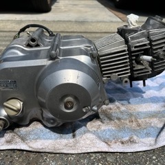 カブエンジン　ボアアップ70cc 実動　絶好調！！