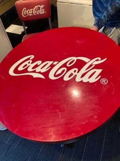 値下げ出品！コカコーラブランドテーブル