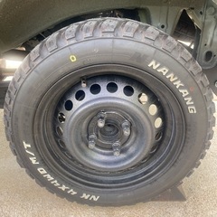 鉄チン ホイール ナンカン FT-9 4本セット ラプター塗装 リフトアップ エブリィ アゲトラ等の画像