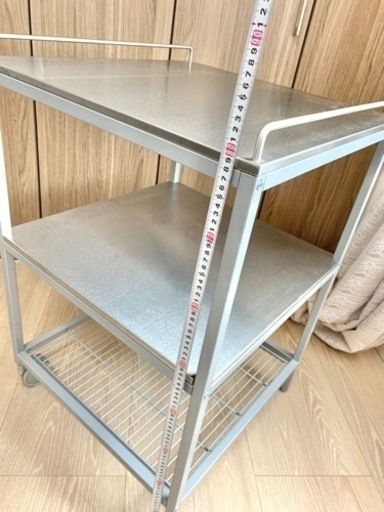 【ご購入者様決定】IKEA UDDENステンレスキッチンワゴン✨希少✨※プロフ必読※