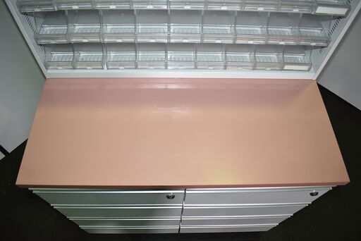 【ヤ取終了9/16】≪y356≫美品 タカゾノ メディカルキャビネット/ホスピタルラック カギ付 作業/調剤/薬剤 棚/台 薬局/病院