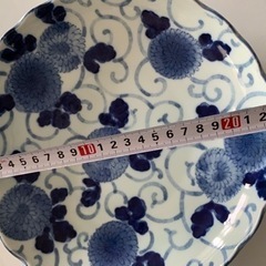 ♪和柄大皿１枚♪の画像