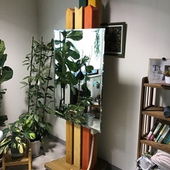 美容院　ドレッサー　鏡　ミラー