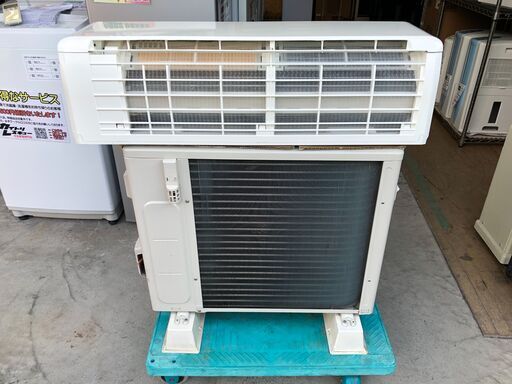 【動作保証あり】三菱重工 ビーバー 2016年 2.2kw 6畳用 ルームエアコン SRK22TT【管理KR294】