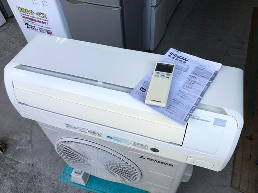 【動作保証あり】三菱重工 ビーバー 2016年 2.2kw 6畳用 ルームエアコン SRK22TT【管理KR294】