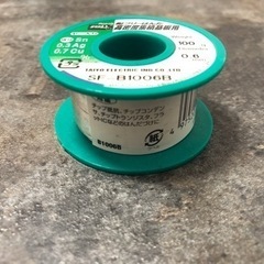 鉛フリーはんだ　高密度集積基盤用　100g 0.6mm SF-B1006Bの画像