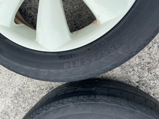 タイヤホイール 155/65R14 4H-100