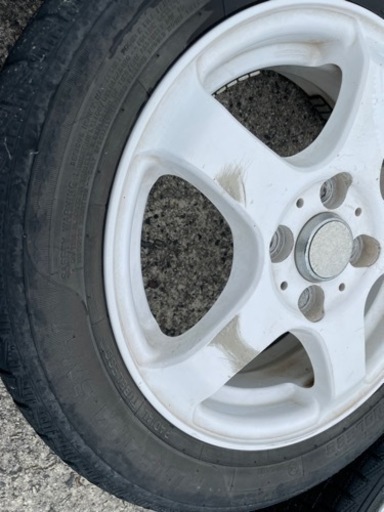 タイヤホイール 155/65R14 4H-100  ②