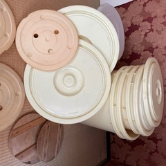 漬け物桶と重石　色々　タダの画像