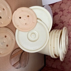 漬け物桶と重石　色々　タダ