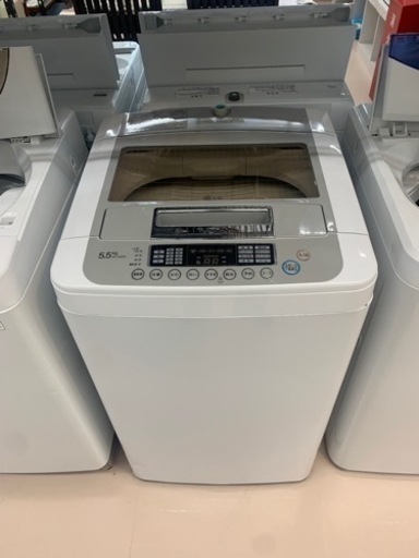 LG WF-C55SW 洗濯機　5.5ｋｇ　ステン槽　2010年製