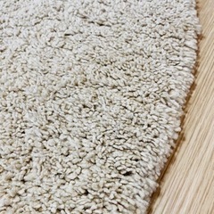 美品！円形ラグの画像