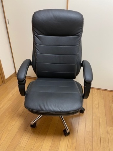 値下げしました　ニトリ　ワークチェア　リカルド N BK