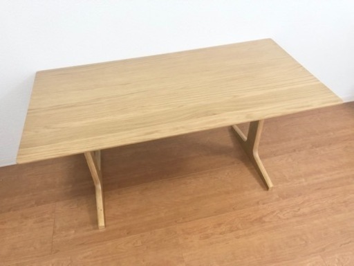 無印良品　ダイニングテーブル　天板カバーつき