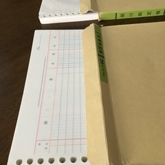 （中古）銀行勘定帳（中古）経費明細帳、金銭出納帳（新品）の画像