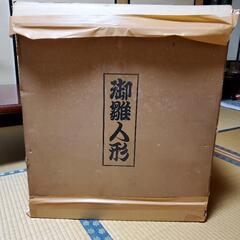 雛人形(ガラスケース入り)の画像