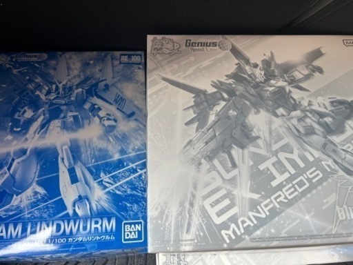 MG エクスインパルス　RE ガンダムリントヴルム　未組立