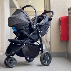 カトージ Joie 三輪ベビーカー ライトトラックスクエアの画像