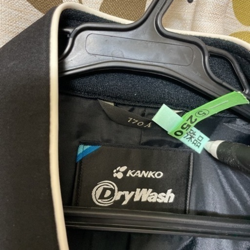 クリーニング済☆着画あり☆男子学生服☆170A☆ヤセ高身長（175㎝以上）☆