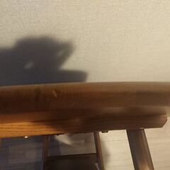 センターテーブル ミドルブラウンの画像