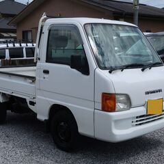 【車検R5年3月】スバル　サンバートラック　5MT　4WD　PS　AC