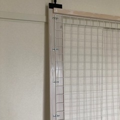 自作の脱走防止柵の画像