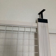 自作の脱走防止柵の画像