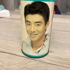 松岡缶　テニスボール缶　松岡修造