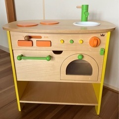 [値下げ]子供用キッチン　おままごとの画像