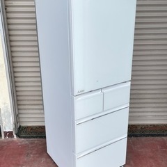 MITSUBISHI三菱/5Dr冷蔵庫/455L/5ドア冷凍冷蔵庫/MR-B46A-W/2017