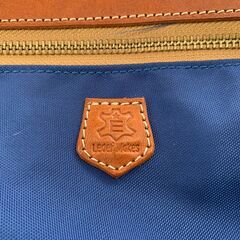 ※お値下げしました※ Leder Makes / レダーメイクスの帆布とレザーのバッグの画像