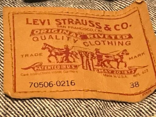 Levi's 70506-0216 デニムジャケット