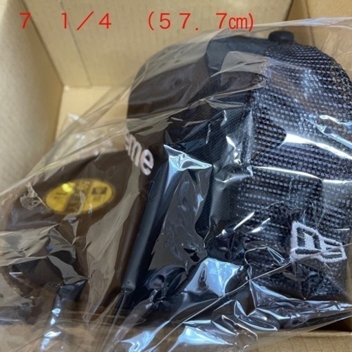 Supreme Box Logo Mesh Back New Era "Black" シュプリーム ボックス ロゴ メッシュ バック ニューエラ "ブラック"