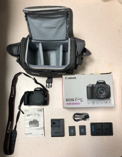 Canon eos kiss x9の本体＋オマケ