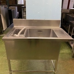 マルゼンソルイド1槽シンク　1000x650x800 マルゼンソルイド1槽シンク 1000x650x800(+150)