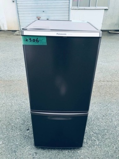 2306番 Panasonic✨ノンフロン冷凍冷蔵庫✨NR-B148W-T‼️