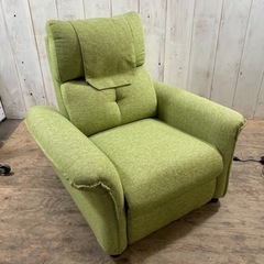 8/24 終 【良品】NITORI 電動リクライニングソファ PUR ピュール 布