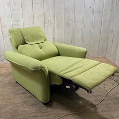 8/24 終 【良品】NITORI 電動リクライニングソファ PUR ピュール 布