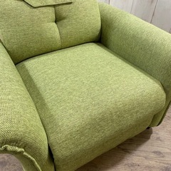 8/24 終 【良品】NITORI 電動リクライニングソファ PUR ピュール 布