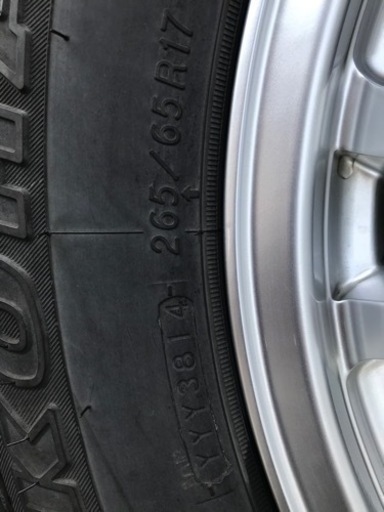 150プラド　265/65r17 キーラーフォース