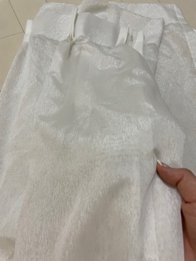 【専門店購入】超美品！ 高級 ベージュ 遮光度1級  4枚 タッセル、レースカーテン付き