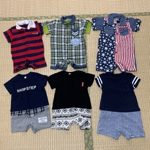 男の子 ロンパース