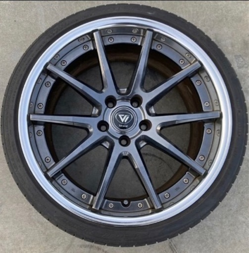 VERZ ヴェルズホイール19インチ　9J通し＋48 114.3