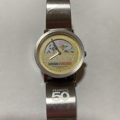 スヌーピー 50周年腕時計の画像