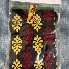 マレーシア　バティック小物入れ　持ち手付き　新品　3つセットの画像