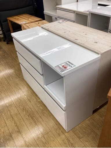 KH-73【新入荷　リサイクル品】キッチンカウンター　白