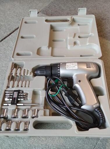 決まりました　電動ドリル　工具